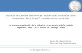 La transnacionalización de la industria cementera brasileña hacia la Argentina, 2001 – 2011: el caso de Camargo Corrêa