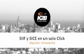 Siif y Sice en un solo click - Maya Chiz