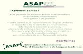 ASAP! Lenguas Modernas - Plataforma 2015