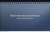 Web Royo-Narvaiza arquitectos PDF