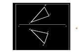 Reb de un triangulo oblicuo en sistemas de representación