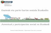 Juventud y participación social en Euskadi