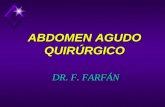MEDICINA INTERNA - ABDOMEN AGUDO - DR. F. FARFÁN