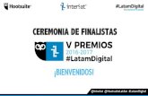 Interlat V Premios #latamDigital Ganadores 2016 - 2017