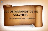 Los departamentos de colombia sabia