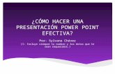 Presentación Power Point efectiva