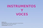 Curso 2015/16 - 1ª EVA Instrumentos y Voces
