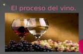 El proceso del vino