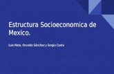 Estructura socioeconomica de mexico..