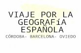 viaje por la geografía española