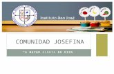 COMUNIDAD JOSEFINA (Instituto San Jose)