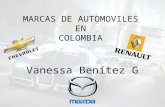 Marcas automoviles en Colombia (Chevrolet, Renault, Mazda) #mktdigitalunilibre
