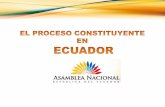 Proceso Constituyente Ecuador