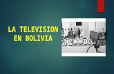 La televisión en Bolivia