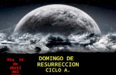 DOMINGO DE PASCUA. CICLO A. PPS. DIA 16 DE ABRIL DEL 2017