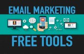 Email marketing free tools