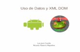 Presentacion usos de datos y xml dom