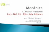 Mecánica 1. análisis vectorial