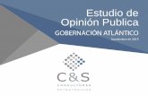 Estudio de Opinión Publica - Gobernación del Atlántico Sep 2015