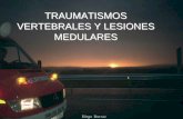 Traumatismos vertebrales y lesiones medulares