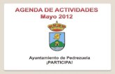 Actividades en mayo Pedrezuela actualizado 15 de mayo de 2012