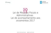 Forestal en Lei acompañamiento orzamentos 2017 - Xunta de Galicia
