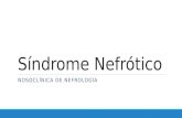 Síndrome Nefrótico (glomerulopatías primarias)