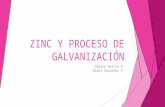 Zinc y proceso de galvanización