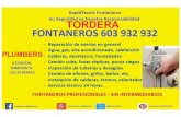 Fontaneros Tordera 603 932 932