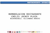Remodelación Resturante Chilis Jockey Plaza