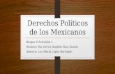 Derechos políticos de los mexicanos