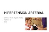 Hipertensión arterial pediatria