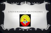 Universidad autónoma