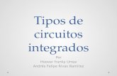 Tipos de Circuitos Integrados Por Hoover Urrea y Andrés Rivas