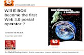 E-BOX presentation LeWeb3  121206