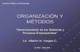 Organización y métodos