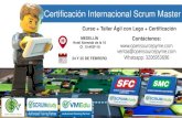 Certificacion internacional en gestion agil de proyectos scrum master smc