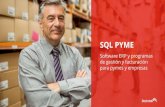 Descubra el programa de gestión SQL Pyme