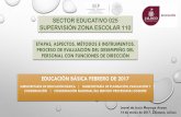 Evaluacion directivos INEE feb 2017 zona 110