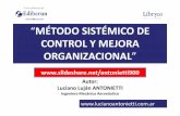 Metodo sistemico de control y mejora organizacional - Luciano Lujan ANTONIETTI.