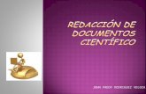 Redaccion de documentos cientificos