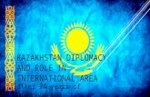 Kazakhstan diplomacy presentation