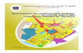 Reglamento de  zonificación general de uso de suelo - Trujillo
