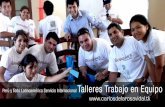 Empresas Lima Perú | Taller de Trabajo en Equipo | Cel.: 992 389 446