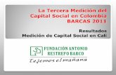 Resultados Medición de Capital Social en Cali (2011)