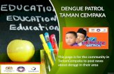 Presentation dengue patrol tmn cempaka