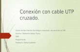 Conexión utp por cable