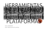 Herramientas de e learning y plataformas