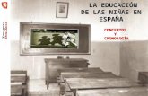 La educación de las niñas en España