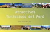 Atractivos turísticos del perú